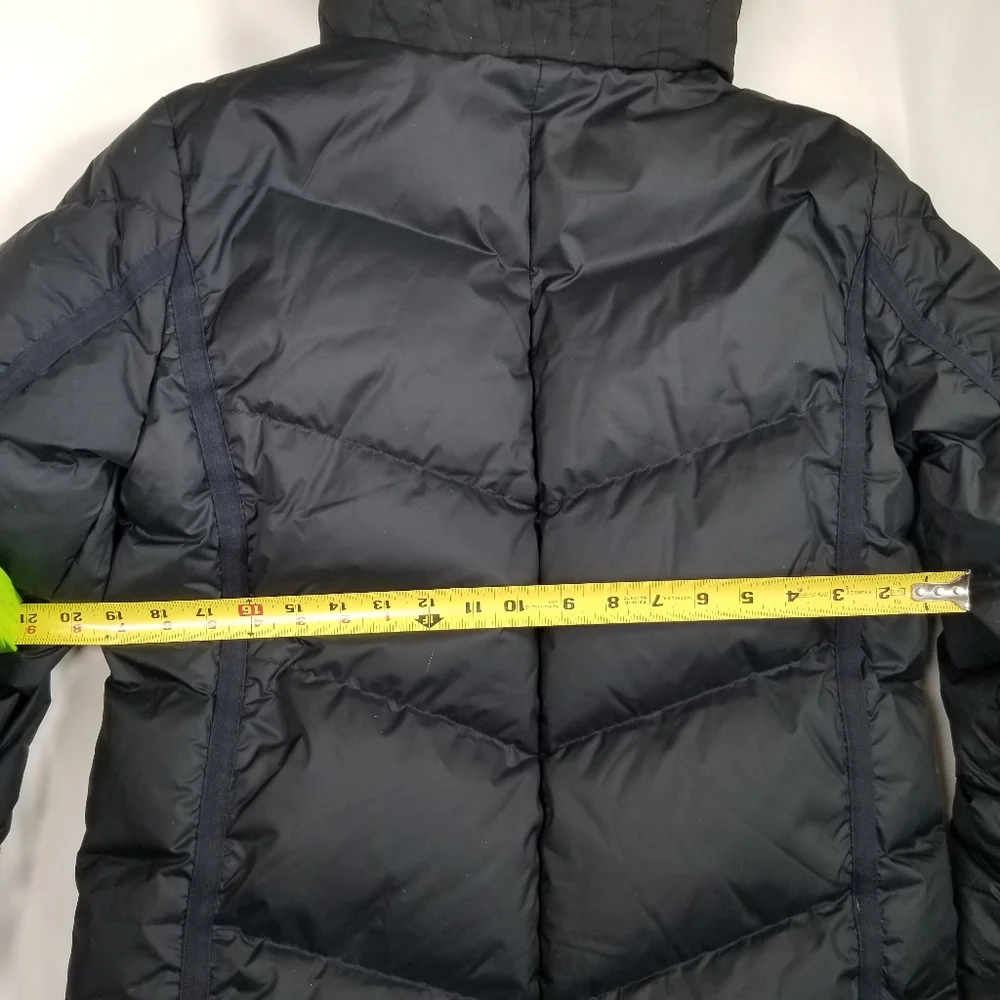 G-Star Raw Whistler HDD Women's Long Down Coat Navy Blue Size S - Picture 15 of 16
